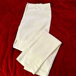 Elliott Lauren white stretch jeans